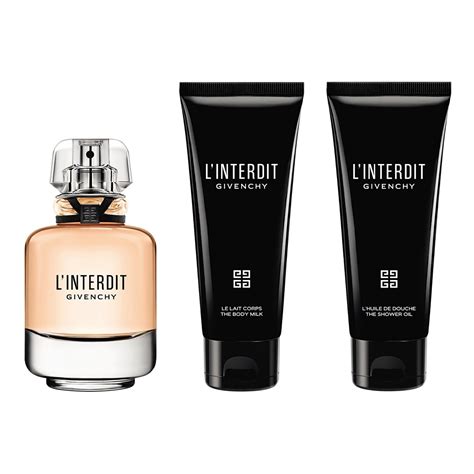 gel douche l'interdit givenchy|L'INTERDIT .